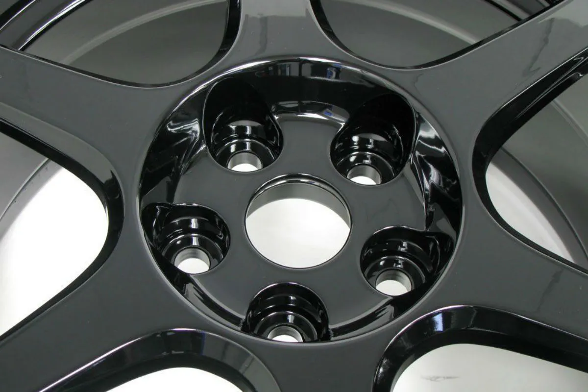 Wheels powder coating